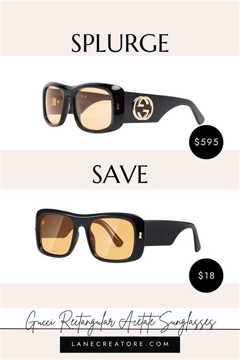 gucci sunglass dupes|gucci inspired sunglasses.